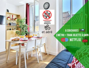 6 Couchages, Wifi Fibre & NETFLIX 